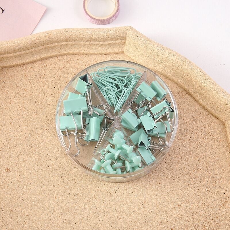 Li Le μεταλλικά κλιπ γραφείου: σετ κλιπ με μακριά ουρά και dovetail σχεδίαση, συσκευασμένος σε κουτί