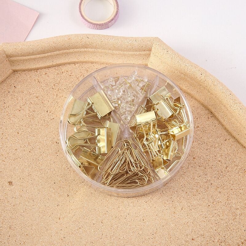 Li Le μεταλλικά κλιπ γραφείου: σετ κλιπ με μακριά ουρά και dovetail σχεδίαση, συσκευασμένος σε κουτί