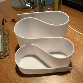 Cutie de depozitare pentru spațiul dintre scaune | Poliamidă (PA) | 2 L capacitate | Dormitor și Studiu | Model solid