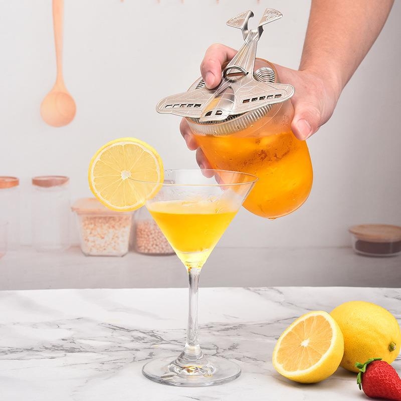 Julep Strainer - 304 ανοξείδωτο ατσάλι, μοντέρνος μινιμαλιστικός σχεδιασμός, 100 g, ανώτερη ποιότητα