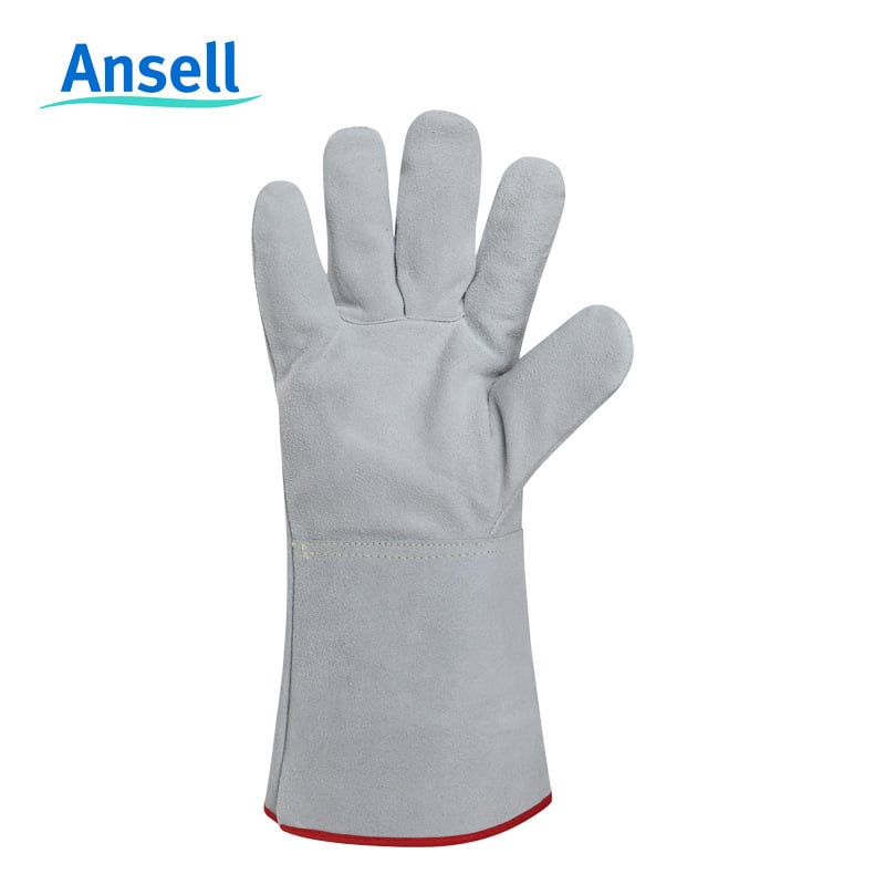 ANSELL kožne rukavice za zavarivanje – zaštita od prskanja i topline, za električno zavarivanje (Brand: ANSELL; Materijal: kravlja koža; Opseg korištenja: električno zavarivanje; Funkcija: rukavice za zavarivanje)