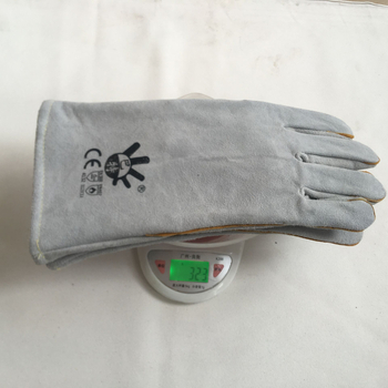 Mănuși de sudură Bart, din piele de vițel, rezistente la temperaturi înalte, izolație termică pentru sudură în industrie