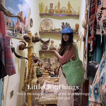 Tote bag унисекс стил, вълнена материя, вертикална квадратна форма, магнитно закопчаване, вътрешен джоб с цип