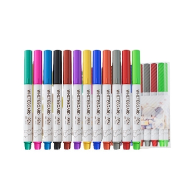 Manlong διαγραμμόμενος μαρκαδόρος για παιδικό λευκό πίνακα, μη τοξικός, πλαστικό περίβλημα, μοντέλο B220235487, συσκευασία σε ένα τεμάχιο