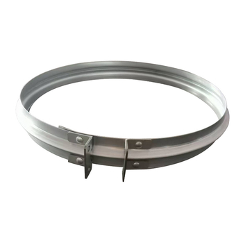 Krúžkový upínač rúrok – V tvár, pre okrúhle rúry, rýchla inštalácia