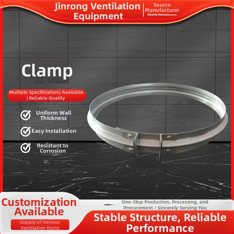 Krúžkový upínač rúrok – V tvár, pre okrúhle rúry, rýchla inštalácia