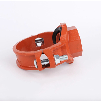 Colier rigid pentru canal de jgheab pentru protecția împotriva incendiilor — Diametru nominal 32-350 mm; Diametru de strângere 42.4-377 mm; Domeniu de aplicaţie: Protecţie împotriva incendiilor; Brand: Steel Union