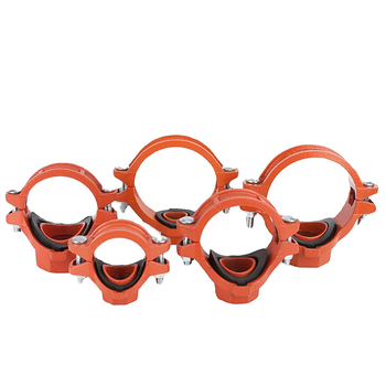 Colier rigid pentru canal de jgheab pentru protecția împotriva incendiilor — Diametru nominal 32-350 mm; Diametru de strângere 42.4-377 mm; Domeniu de aplicaţie: Protecţie împotriva incendiilor; Brand: Steel Union