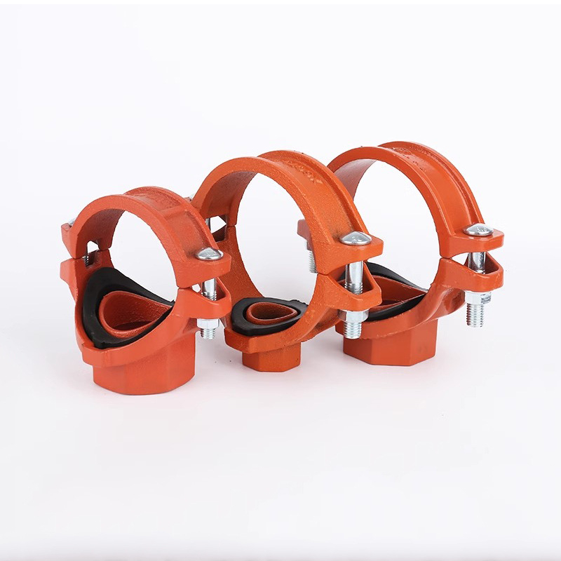 Colier rigid pentru canal de jgheab pentru protecția împotriva incendiilor — Diametru nominal 32-350 mm; Diametru de strângere 42.4-377 mm; Domeniu de aplicaţie: Protecţie împotriva incendiilor; Brand: Steel Union