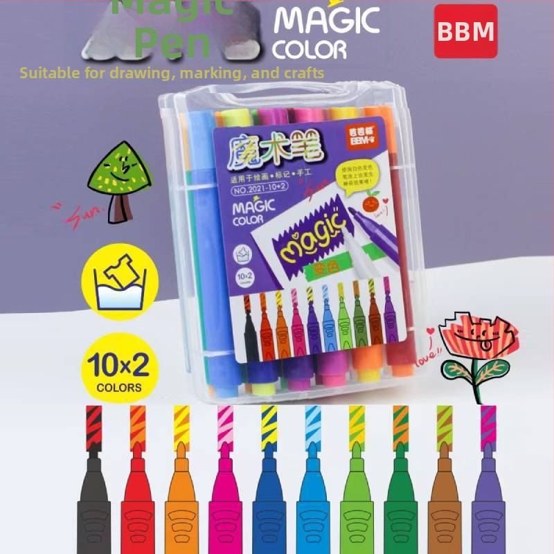 Magic Pen: plastové puzdro, šírka čiary 1,2 mm, na maľovanie a označovanie, balené v krabičke