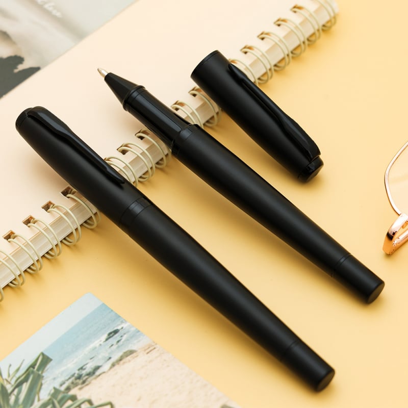 Fém golyóstoll személyre szabott logóval – SY-649, 0,7/1,0 mm hegye, egyéni feldolgozás, üzleti ajándék