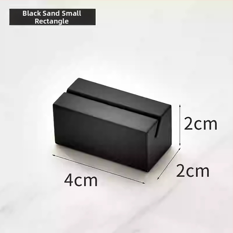 Držiak na menu hotela z nerezovej ocele – zvislý displej, model 9580, pre kartičky k stolom a vizitky