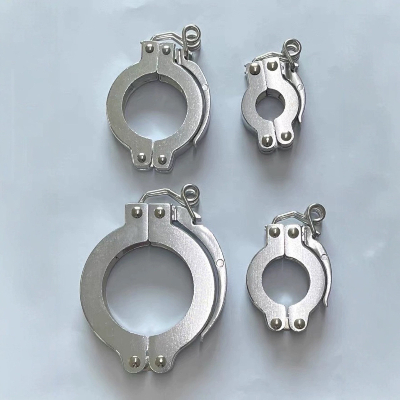 NW vakuumska aluminijska stezna spojka s brzim otpuštanjem, sprječava pad, KF-toggle stezna, Ø30 mm, KF10-KF50, torzijska opruga