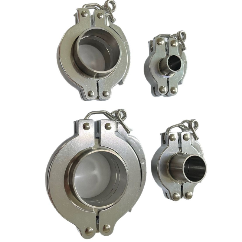 NW vakuumska aluminijska stezna spojka s brzim otpuštanjem, sprječava pad, KF-toggle stezna, Ø30 mm, KF10-KF50, torzijska opruga