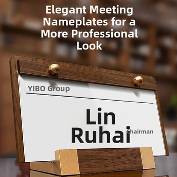 Akrylový stolný stojan na vizitky a menovky — značka Luton; Materiál: akrylové sklo; Kategória: promo displej; Štýl: stolný