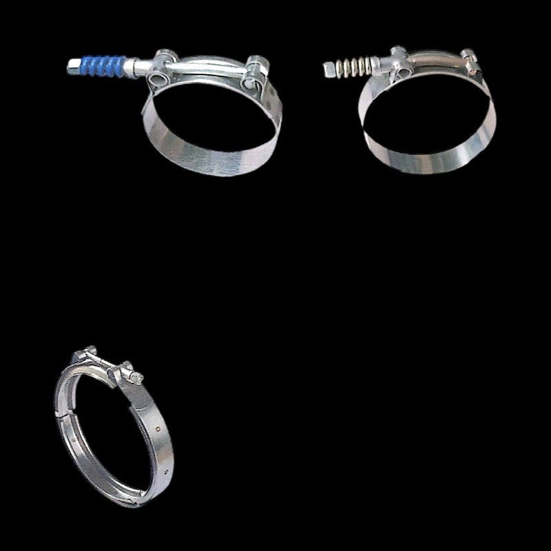 TJHD clemă cu arc de tip T pentru conducte ventilate, oțel inoxidabil, interval de prindere 60-68 mm, aplicații extinse