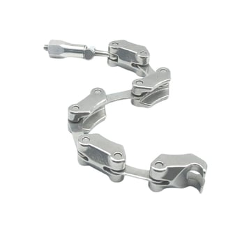 Clemă de lanț vid, din oțel inoxidabil, aliaj de aluminiu KF NW16/NW25/NW40/NW50/63/80