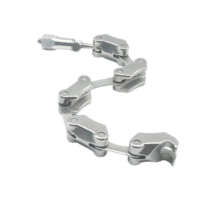 Clemă de lanț vid, din oțel inoxidabil, aliaj de aluminiu KF NW16/NW25/NW40/NW50/63/80