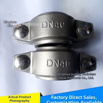 Clemă pentru conducte din oțel inoxidabil 304, marca JUDING, pentru tratarea apei