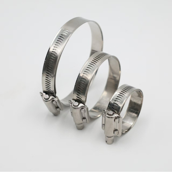 Colier de furtun din oțel inoxidabil 304, întărit, cu garnitură internă, clemă americană, Hengda; pentru automobile, marină, industrie de mașini, aviație, irigații, industrie chimică.