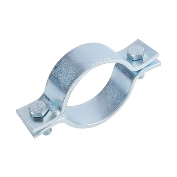 U-образна халка от поцинковано плоско желязо за електрическо оборудване, номинален диаметър 150 мм, диаметър на захващане 12,7–426 мм
