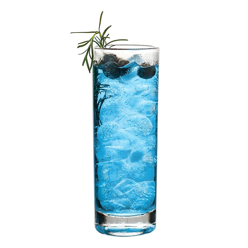 Čaša za koktele s ravnim tijelom, staklo visok borosilikat, kapacitet 301–400 ml, stil laganog luksuza retro, jednopakiranje, moguć tiskanje logotipa.