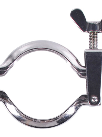 Potrubný upínací pás z 304 nerezovej ocele, sanitárnej triedy, s presne odlietaným spojom