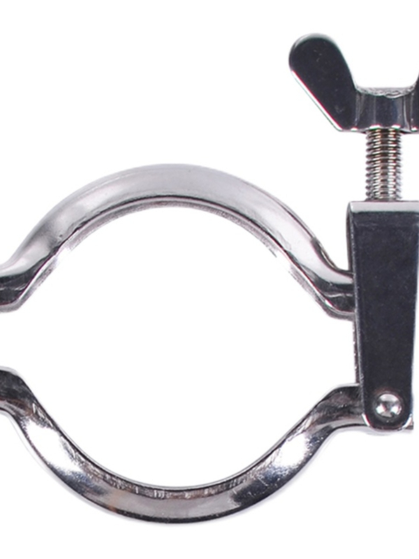 Potrubný upínací pás z 304 nerezovej ocele, sanitárnej triedy, s presne odlietaným spojom