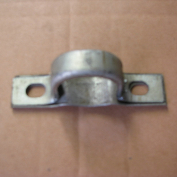 Pozinkovaný U-tvarovaný držiak na potrubie pre stĺpy a dopravné značky, obyčajný hrubý pánt, Dongyi Hardware