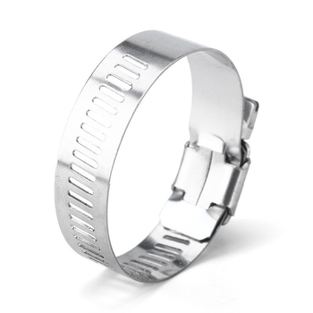 Coliere pentru furtunuri și țevi, cu închidere, oțel, finisaj lucios, model 5888