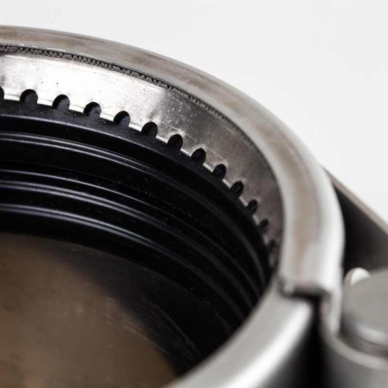 Huajia nerezový potrubný konektor s ozubeným krúžkom, protiťahovací obmedzovač, špecifikácia 26.9–2420