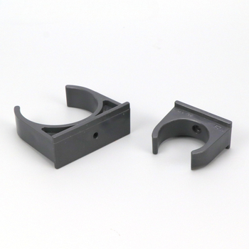 PVC U-tvarovaná svorka na vodovodné rúry so sedlovým dizajnom