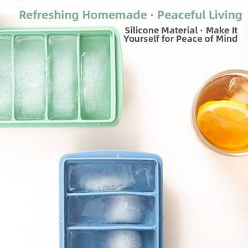 Shuai Dong Tavă de gheață din silicon | Capacitate 500 ml | Demoldare ușoară | Stil modern | Personalizare disponibilă