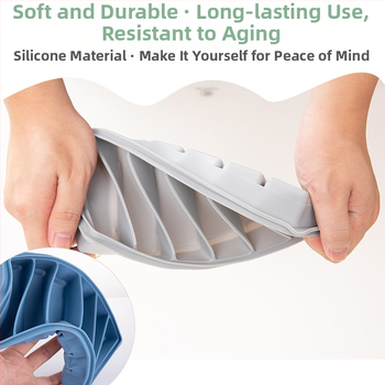 Shuai Dong Tavă de gheață din silicon | Capacitate 500 ml | Demoldare ușoară | Stil modern | Personalizare disponibilă