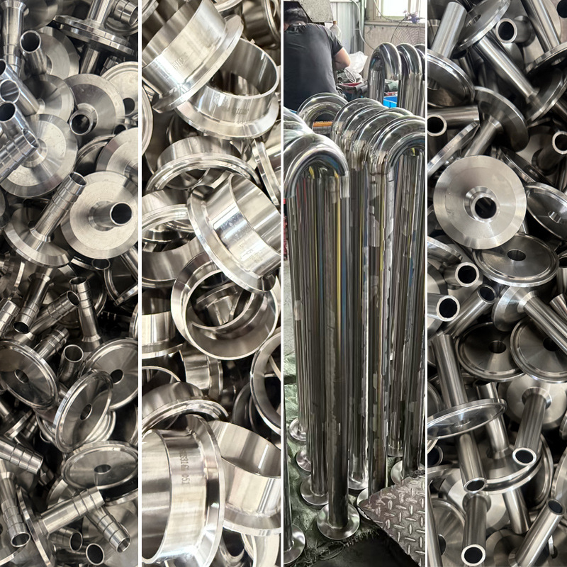 Spona za cijevi od 316 čelika, brzi spojni sklop, model φ19-φ508, nominalni promjer φ19-φ219, Jingxin