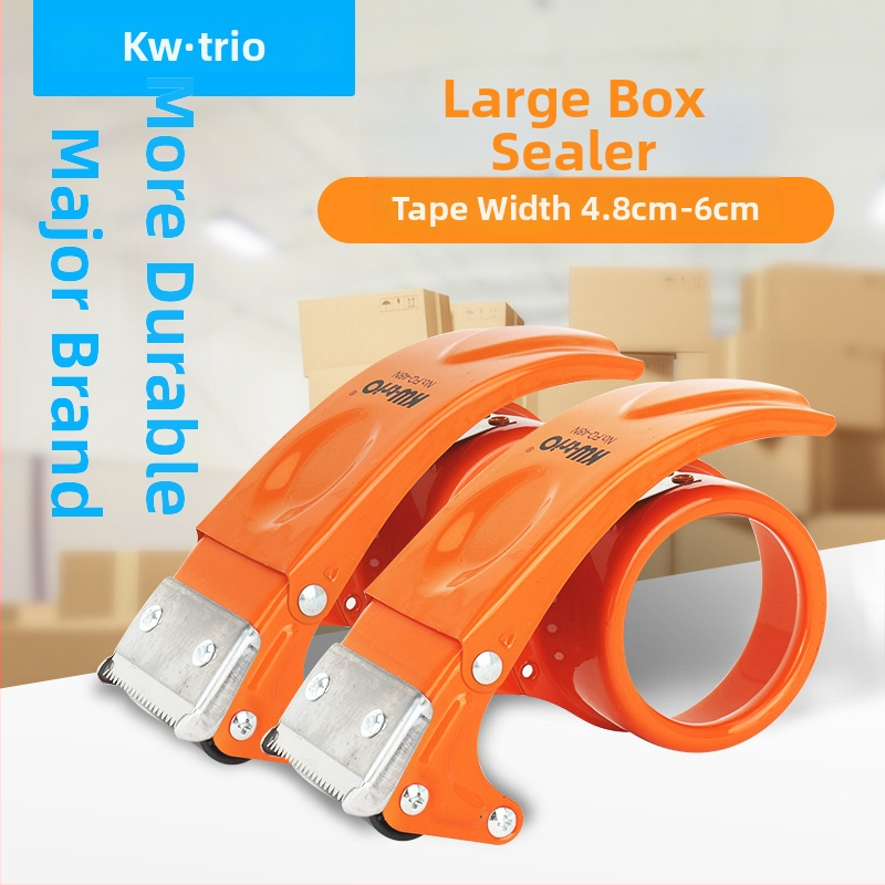 Kovový ručný rezák na pásku a uzatvárač krabíc, model FQ-60N, značka Can be excellent, hmotnosť 220 g