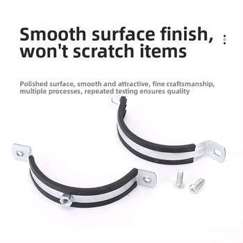 Železná ťažká potrubná svorka, prispôsobiteľná, kód produktu Jx-08191