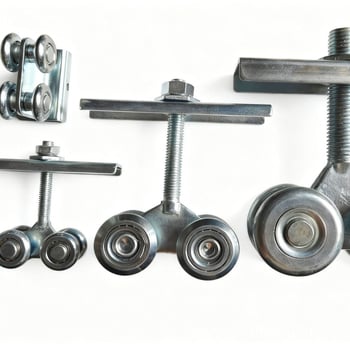 Jet márkájú csúszóajtó függő görgő sínhez, permetező vonalhoz