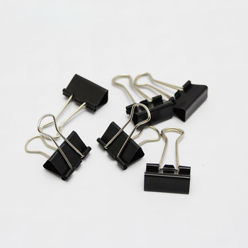 Μεταλλικός κλιπ φακέλων για έγγραφα, φοιτητικές εργασίες, υλικά γραφείου, τιμολόγια και αποδείξεις