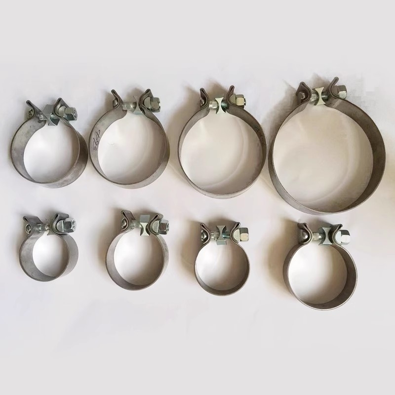 Libin spona z nerezovej ocele 304, vhodná pre trubky, robustná pre hardware