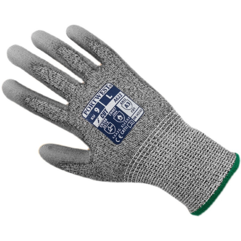 Portwest HPPE rukavice protiv rezanja s PU premazom na dlanu, izolirane, EN 388 razina 5