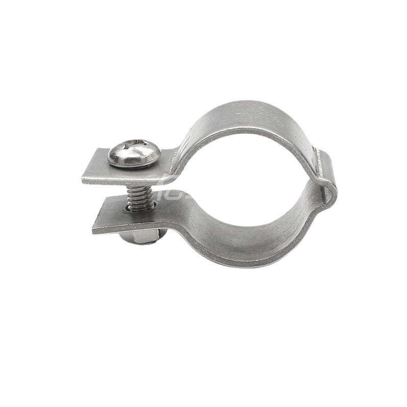 Uzemňovacia svorka zo 304 nerezovej ocele pre jadrovú energetiku podľa národného štandardu, objímka na potrubie