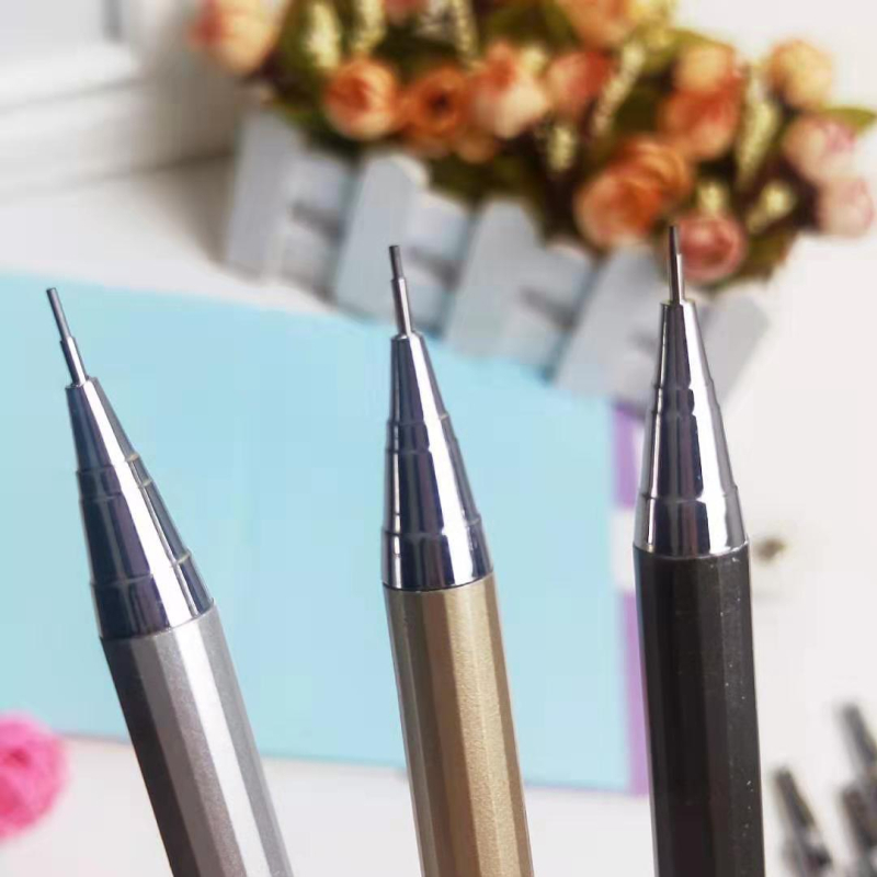Mehanička olovka s zamjenjivim jezgrom, metalno tijelo, model 608, 36 komada u kutiji
