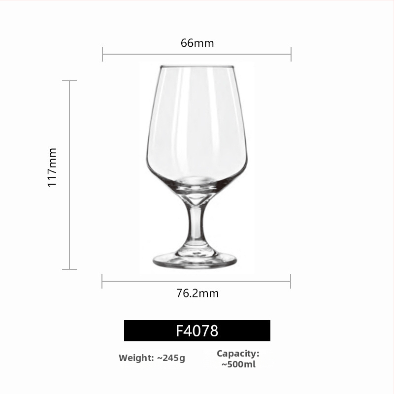 Libbey visoka čaša za vino, staklo, 301–400 ml
