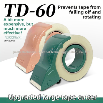 Ručný rezací nástroj na pásky a uzatvárací stroj TD-60P/TD-60G/TD-60BL – plastová konštrukcia, značka And renwa, hmotnosť 110 g