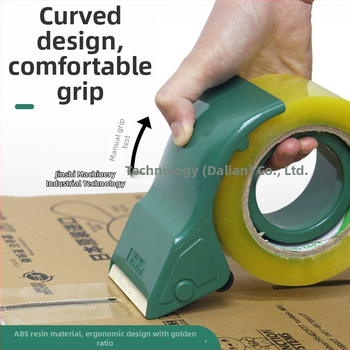 Ručný rezací nástroj na pásky a uzatvárací stroj TD-60P/TD-60G/TD-60BL – plastová konštrukcia, značka And renwa, hmotnosť 110 g