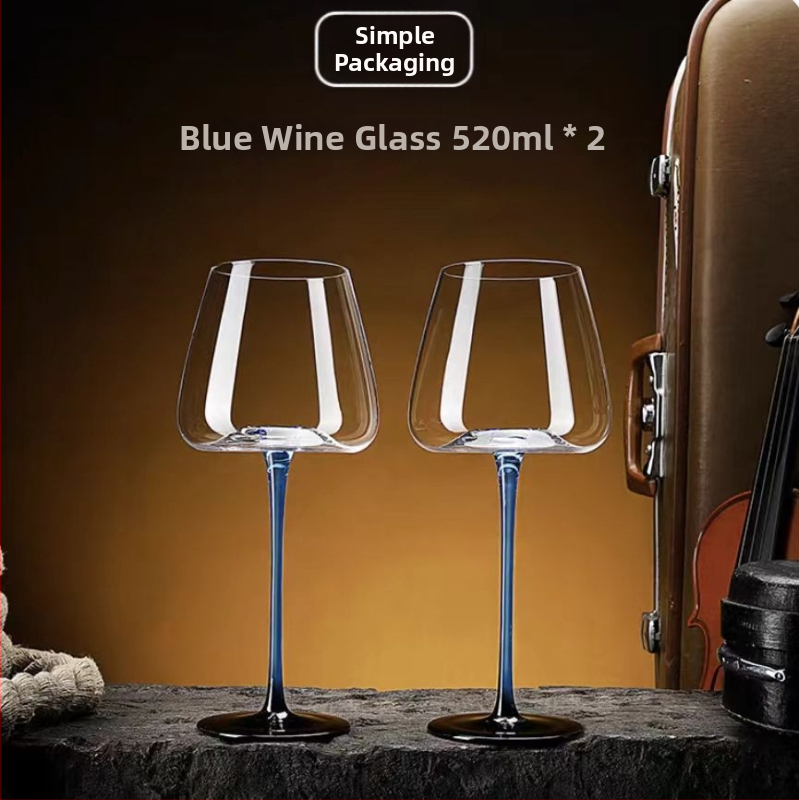 Wanli set dekantera i kristalnih čaša za vino, kapacitet 1000 ml+, retro luksuzni stil