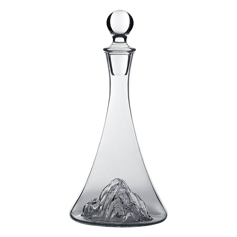 Wanli set dekantera i kristalnih čaša za vino, kapacitet 1000 ml+, retro luksuzni stil