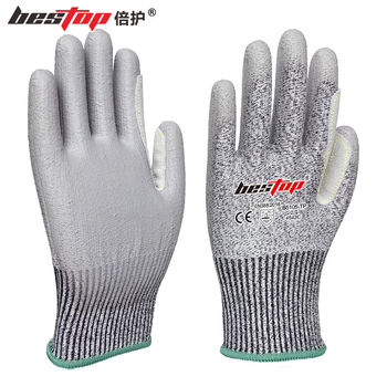Rukavice otporne na rez s HPPE materijalom, brend Double Protection, za uporabu u tvornici