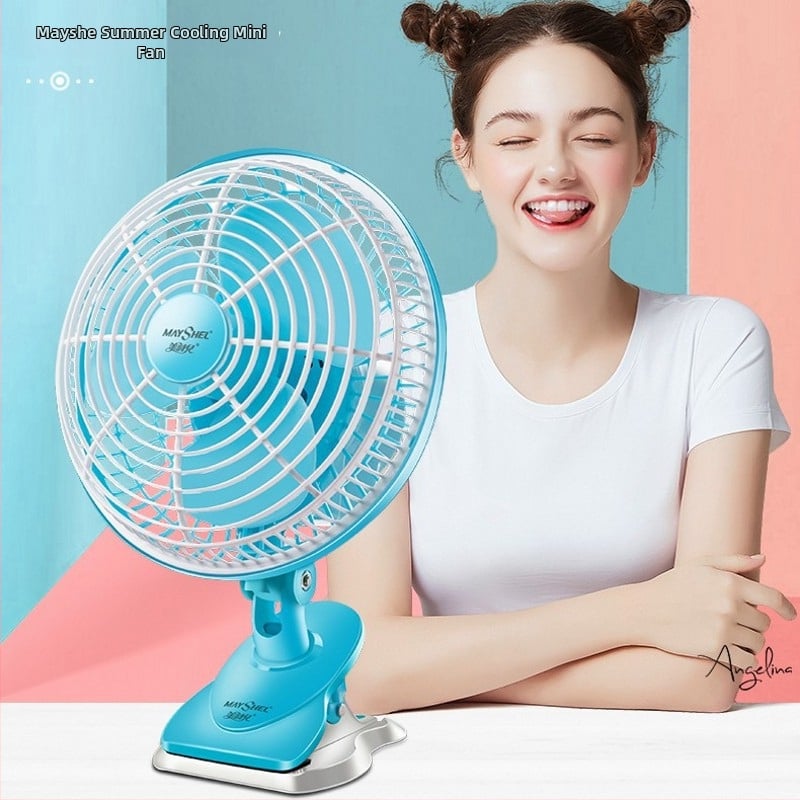 Meishier klips ventilator, DC četkasti motor, 3 lopatice, 220V AC, 2 brzine